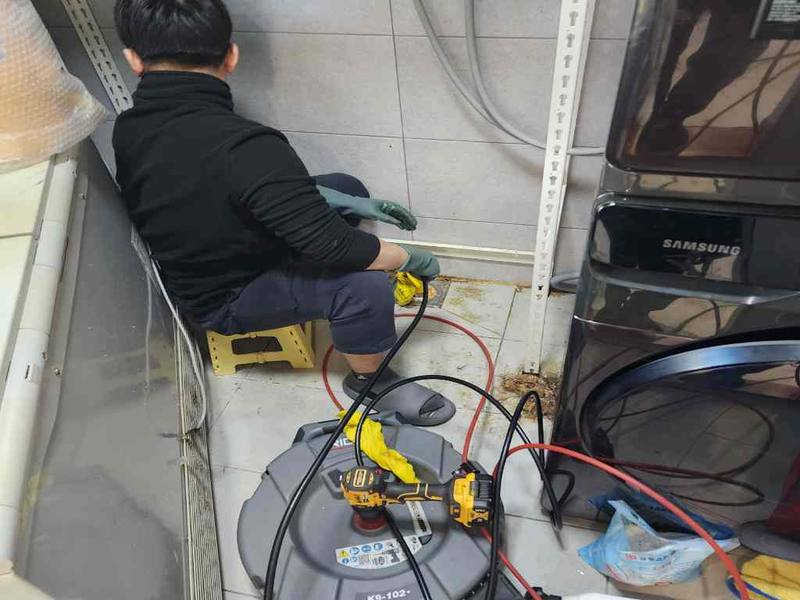 남양주 싱크대막힘 작업사례 5